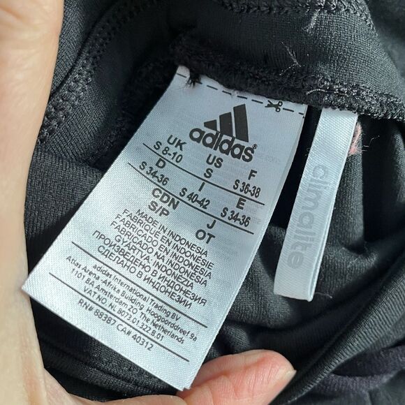 Adidas Climalite Black Capri Pant | Size Small - Picture 2 of 4